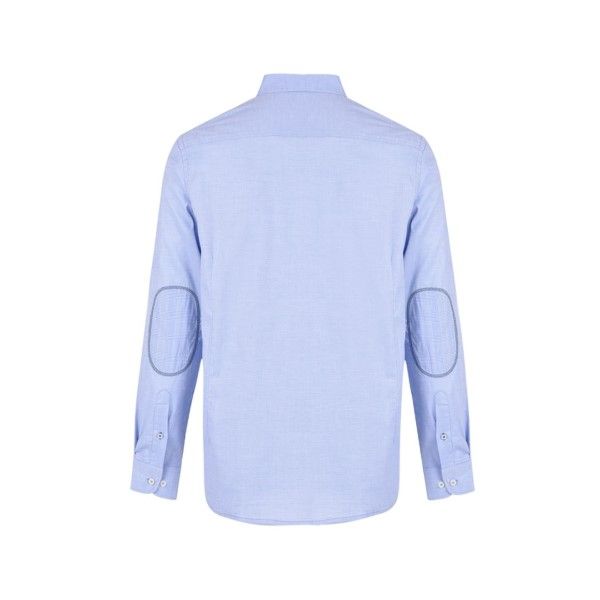 پیراهن آستین بلند مردانه بادی اسپینر مدل 2097 کد 1 رنگ آبی -  - 2