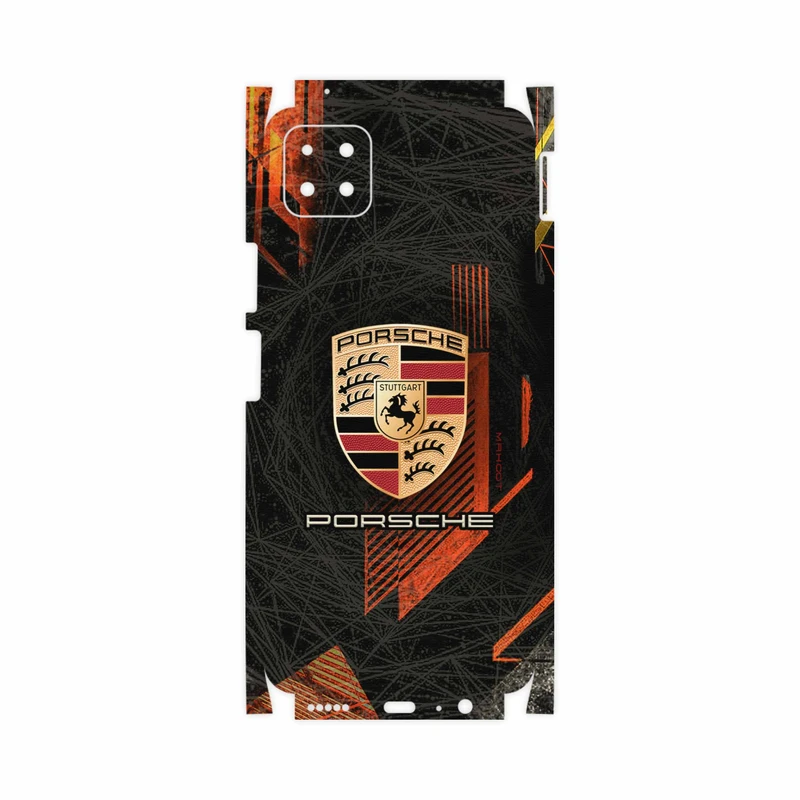 برچسب پوششی ماهوت مدل Porsche-Logo-FullSkin مناسب برای گوشی موبایل هوآوی Nova Y60