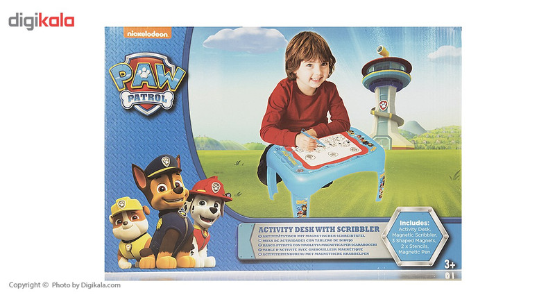 میز تحریر کودک مدل Paw Patrol میز تحریر کودک مدل Paw Patrol