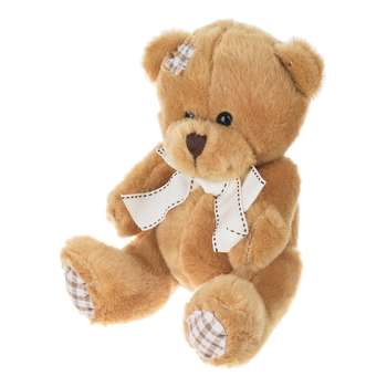 عروسک ونو مدل Bear With Bow ارتفاع 14 سانتی متر