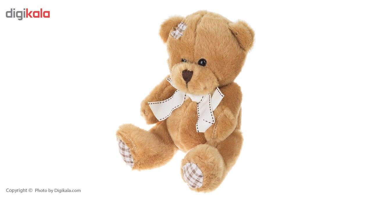 عروسک ونو مدل Bear With Bow ارتفاع 14 سانتی متر main 1 1
