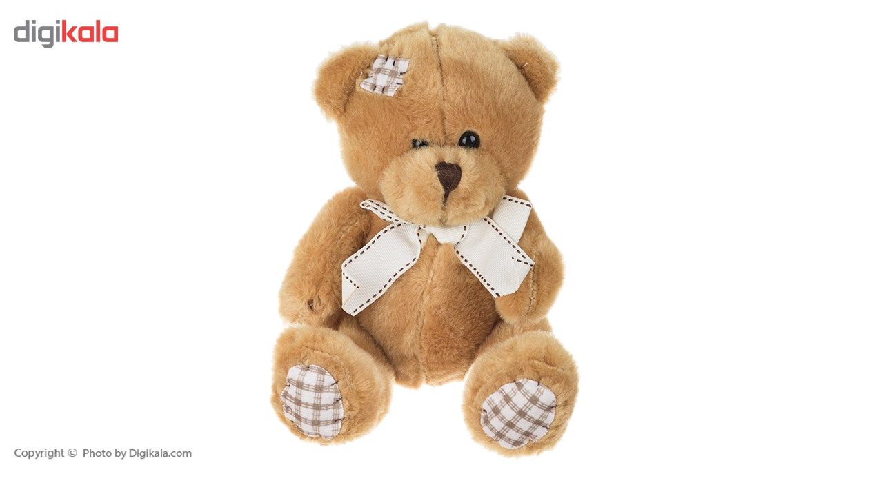 عروسک ونو مدل Bear With Bow ارتفاع 14 سانتی متر main 1 2