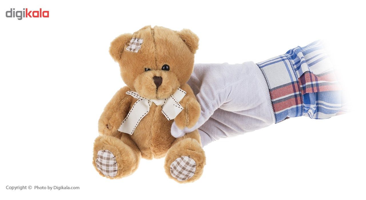 عروسک ونو مدل Bear With Bow ارتفاع 14 سانتی متر main 1 5