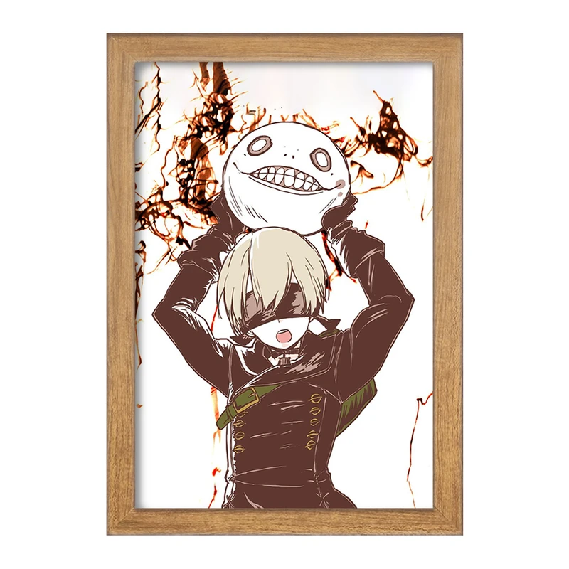 تابلو خندالو مدل بازی نیر اتوماتا (Nier Automata)  کد 31578