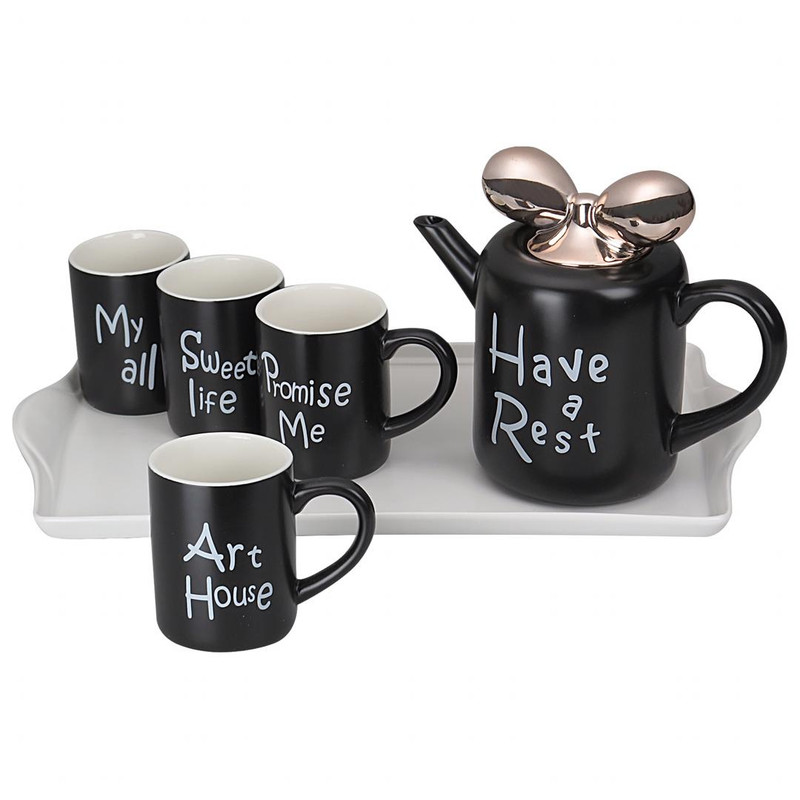 سرویس چای خوری 7 پارچه کد 123