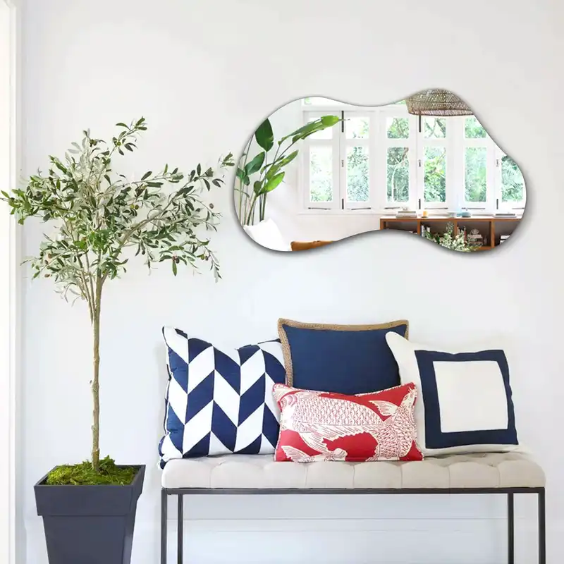 آینه تجسم طرح دفرمه مدل مینا