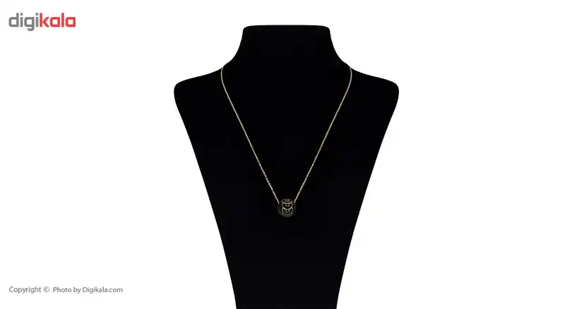 گردنبند طلا 18 عیار ماهک مدل MM0458