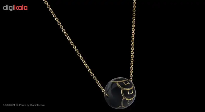 گردنبند طلا 18 عیار ماهک مدل MM0458