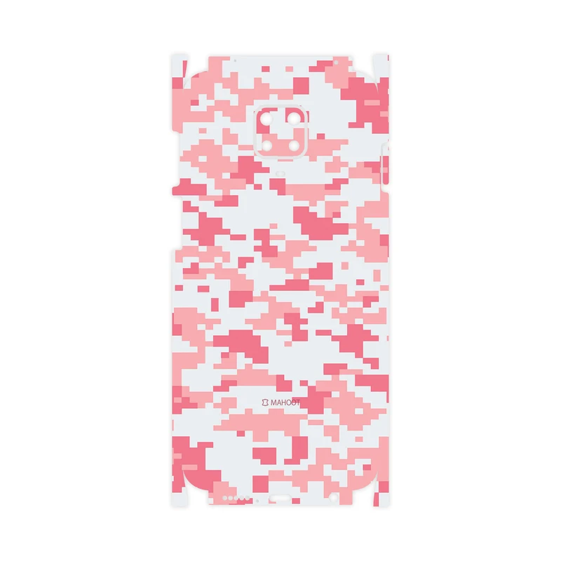 برچسب پوششی ماهوت مدل Army-Pink-pixel-FullSkin مناسب برای گوشی موبایل شیائومی Redmi Note 9 Pro