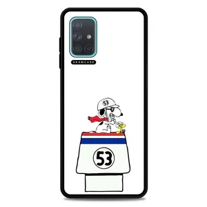 AKAM AMC-WSGA71-SNOOPY-34 Cover For Samsung Galaxy A71