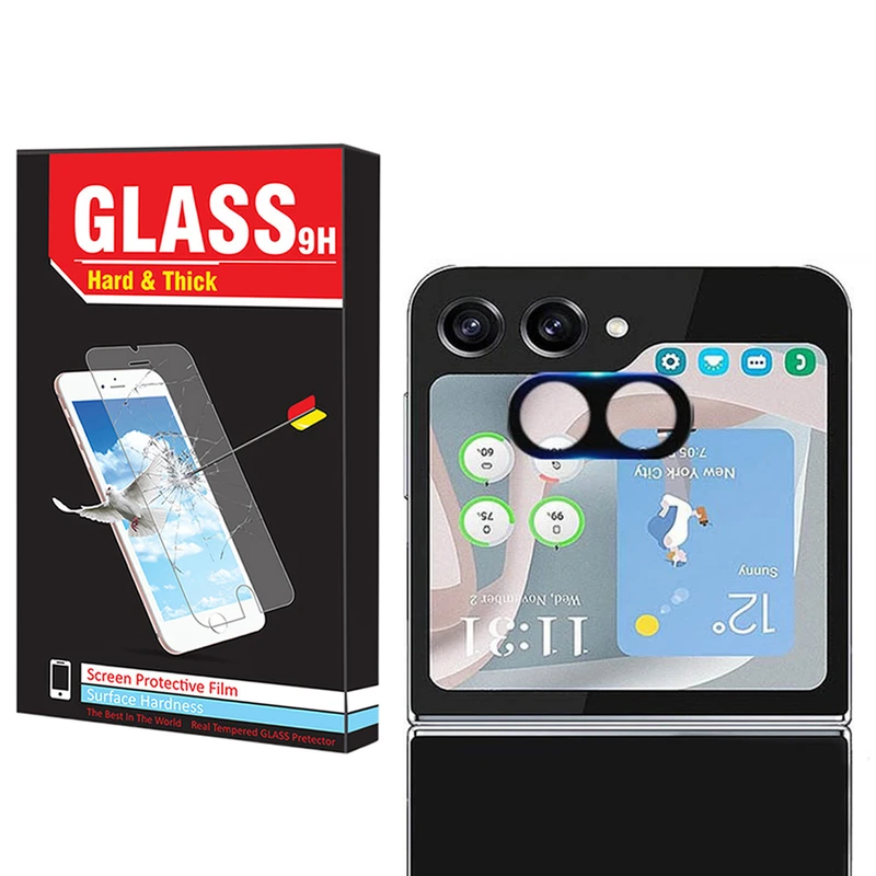 محافظ لنز دوربین هارد اند تیک مدل 3D-HT مناسب برای گوشی موبایل سامسونگ Galaxy Z Flip 5