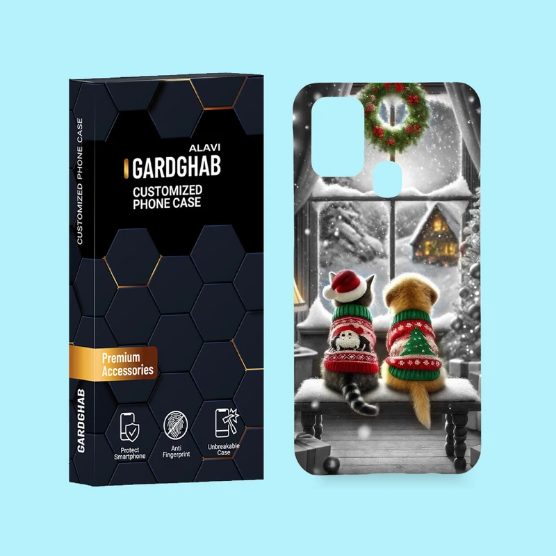 کاور گارد قاب علوی مدل هنری مناسب برای گوشی موبایل سامسونگ Galaxy M31