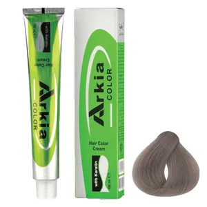 رنگ مو آرکیا شماره C8 حجم 100 میلی لیتر رنگ قهوه ای دودی خیلی روشن