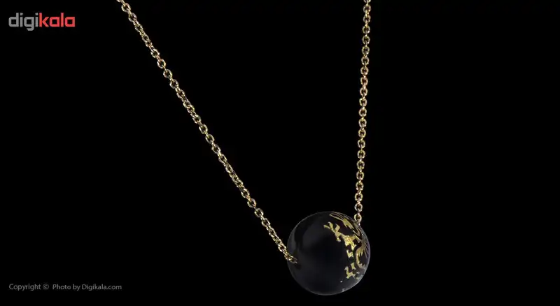 گردنبند طلا 18 عیار زنانه ماهک مدل MM0459