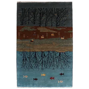 گبه دستبافت یک متری طوفان کد 656225113