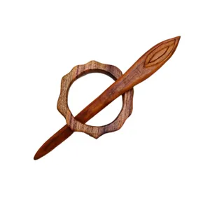 گیره مو زنانه مدل  چوبی