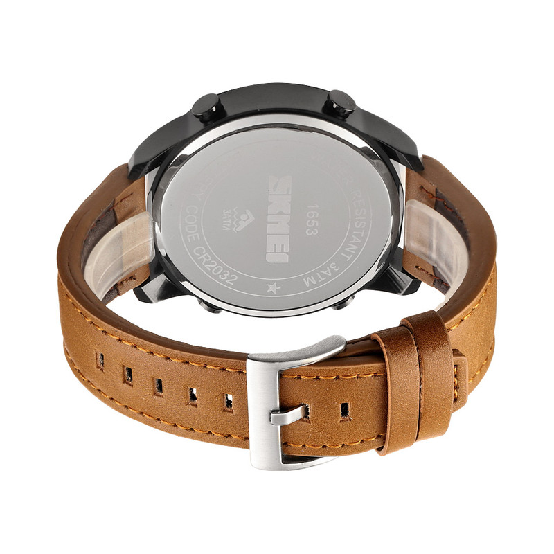 ساعت مچی عقربهای مردانه اسکمی مدل 1653BKLTBN ساعت مچی عقربهای مردانه اسکمی مدل 1653BKLTBN