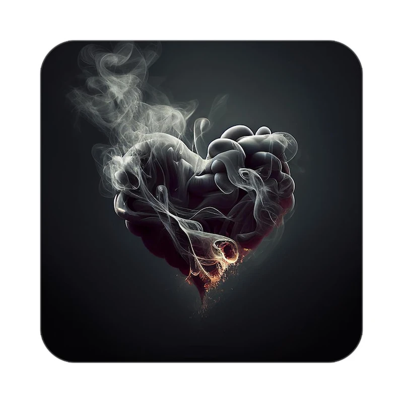 زیر لیوانی کاکتی مدل عاشقانه کد mp11882