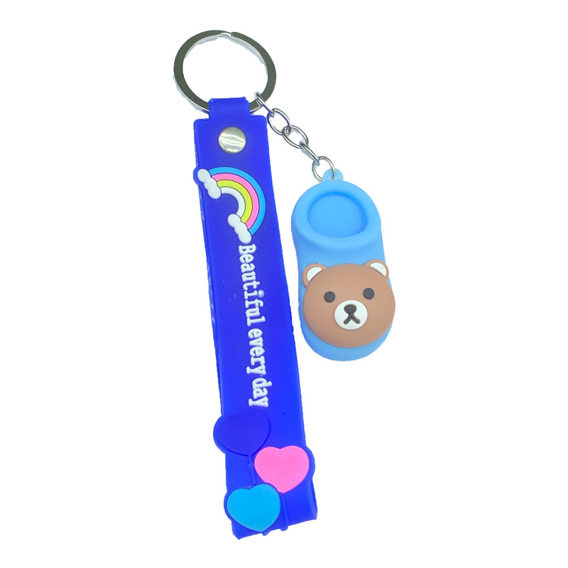 جاکلیدی مدل سیلیکونی طرح صندل خرسی