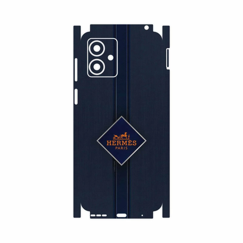 برچسب پوششی ماهوت مدل Hermes_Logo-FullSkin مناسب برای گوشی موبایل موتورولا Moto G14