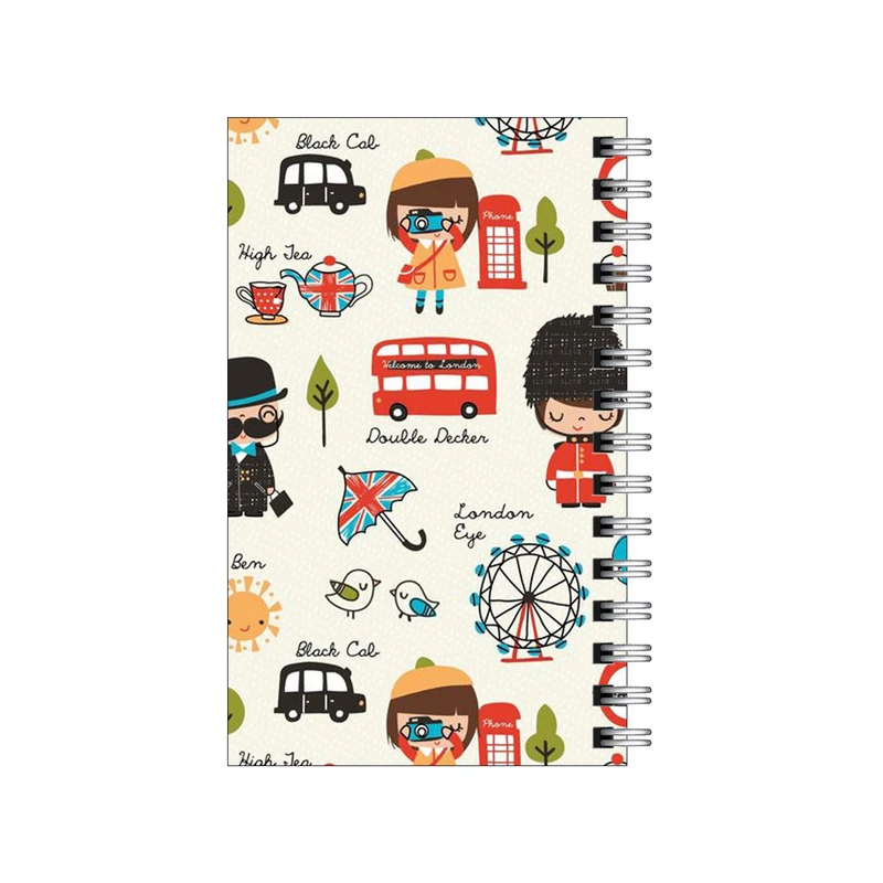 دفترچه یادداشت مدل to do list طرح پترن لندن و عکاس کد 6342266