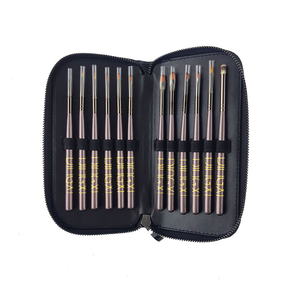 قلم موی طراحی ناخن دینکسی مدل DP-12 بسته 12 عددی قلم موی طراحی ناخن دینکسی مدل DP-12 بسته 12 عددی