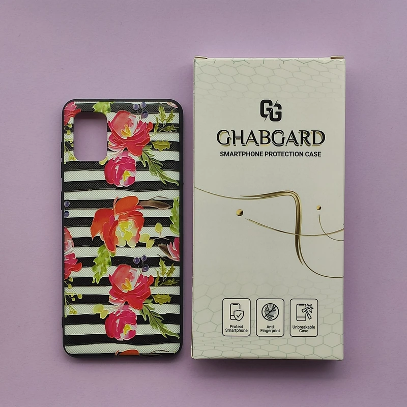 کاور قاب گارد مدل دور ژله ای دخترانه مناسب برای گوشی موبایل سامسونگ Galaxy A31