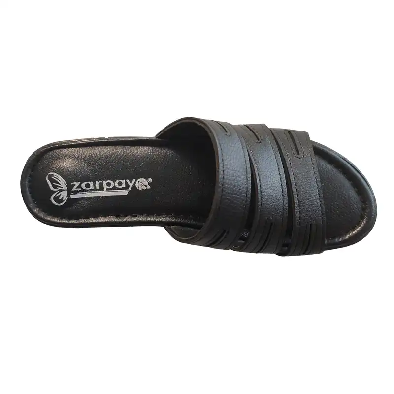 دمپایی زنانه زرپای مدل 7-562 رنگ مشکی