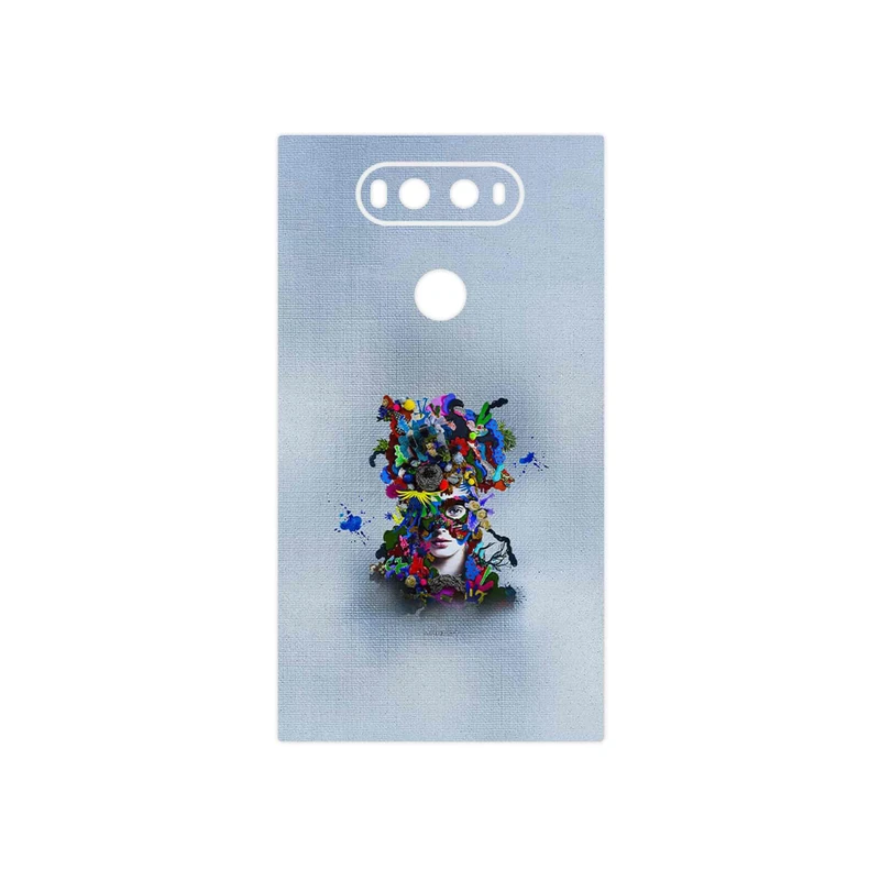 برچسب پوششی ماهوت مدل Collage of surreal Portrait of Women 4 مناسب برای گوشی موبایل ال جی V20