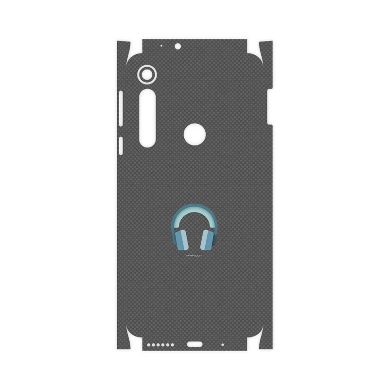 برچسب پوششی ماهوت مدل Minimal Headphone Icon-FullSkin مناسب برای گوشی موبایل موتورولا One Macro