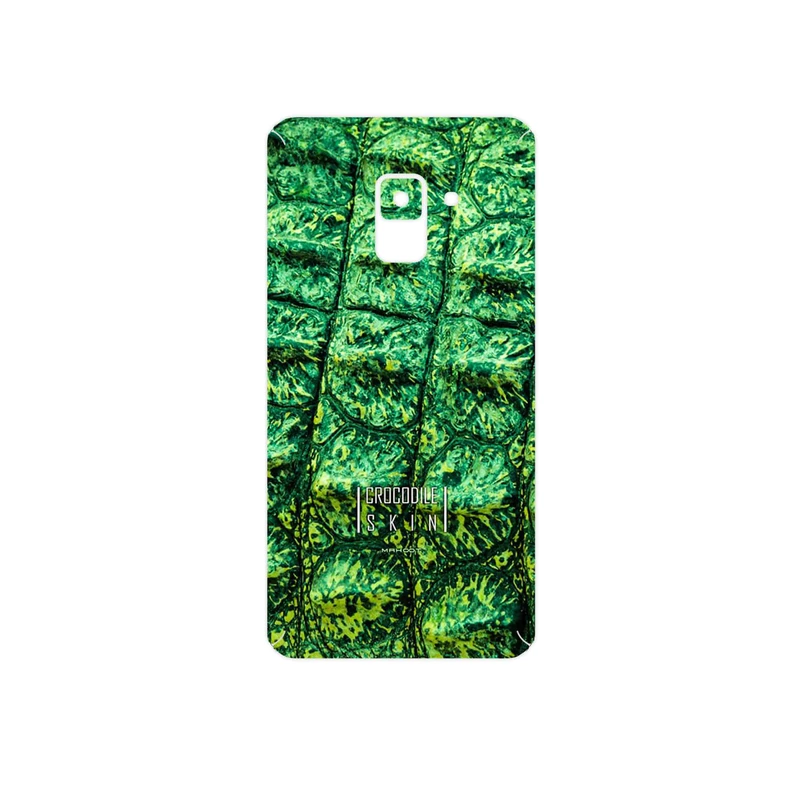 برچسب پوششی ماهوت مدل Crocodile Skin مناسب برای گوشی موبایل سامسونگ Galaxy A8 2018