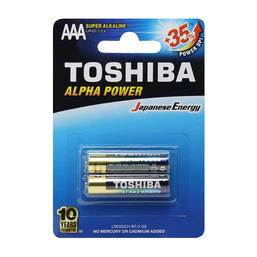 باتری نیم قلمی مدل Alpha Power BP-2 بسته 2 عددی
