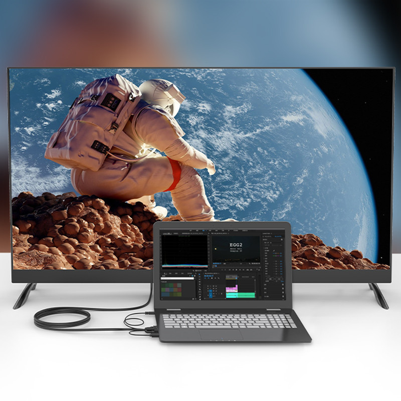 مبدل VGA به HDMI  لنشن مدل VC-VpaH-P1