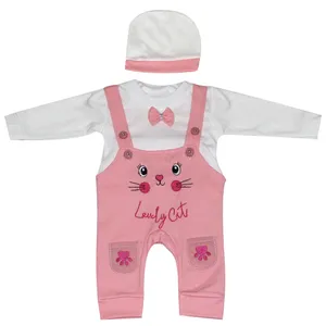 ست 3 تکه لباس نوزادی مدل GRB-SRT