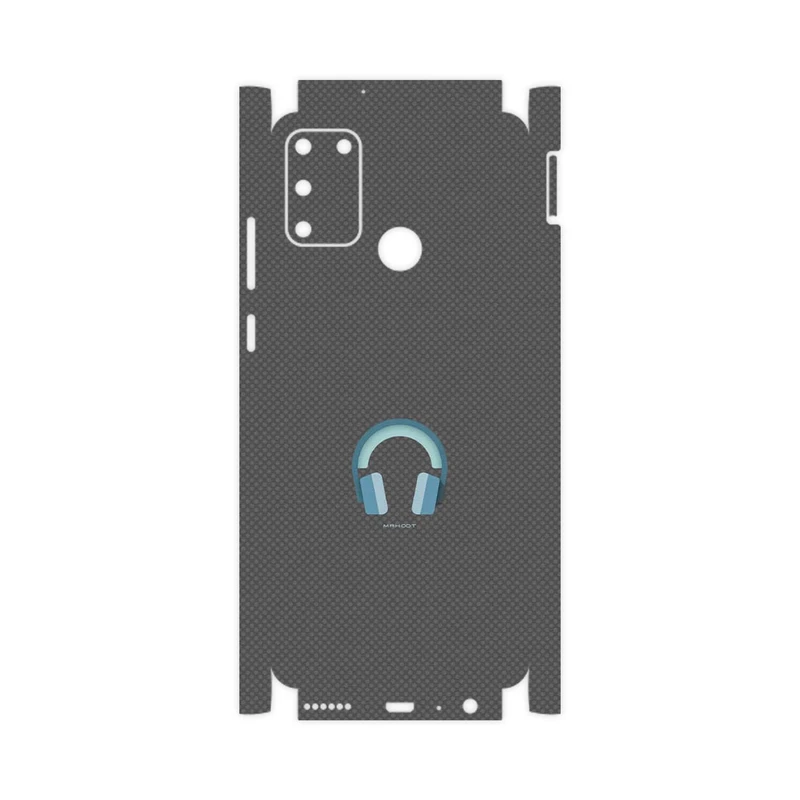 برچسب پوششی ماهوت مدل Minimal Headphone Icon-FullSkin مناسب برای گوشی موبایل آنر 9A