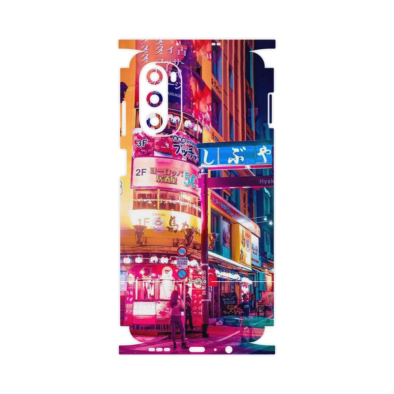 برچسب پوششی ماهوت مدل Tokyo City-FullSkin مناسب برای گوشی موبایل موتورولا Moto G52