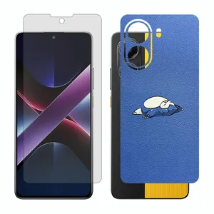 Glass Together model matte screen protector suitable for Xiaomi Poco X7 Pro mobile phone with back cover sticker