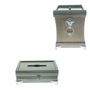 ست سطل و جا دستمال کاغذی یک تک کد MDF0020