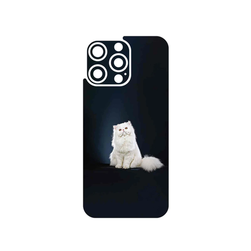برچسب پوششی ماهوت مدل Persian_cat مناسب برای گوشی موبایل اپل iPhone 15 Pro Max