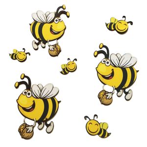 نقد و بررسی استیکر چوبی جیک جیک مدل کاراکتر زنبورها توسط خریداران