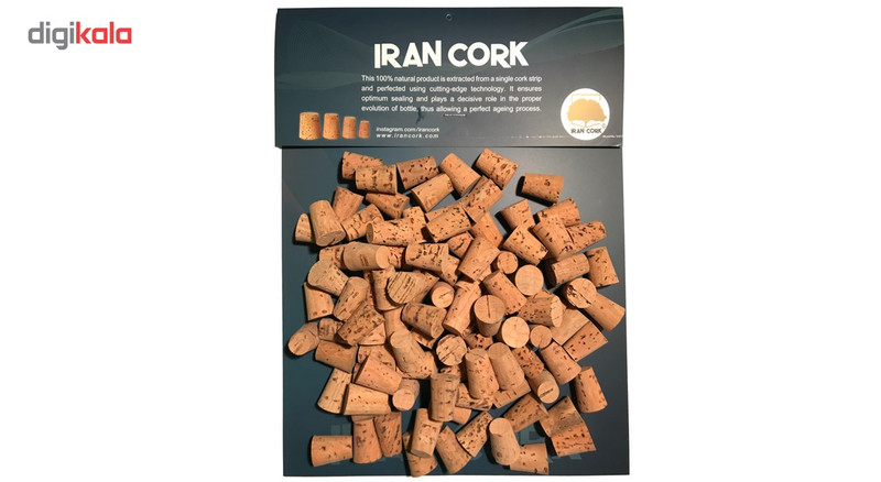 درب بطری چوب پنبه مدل 11-15 - بسته 100 عددی