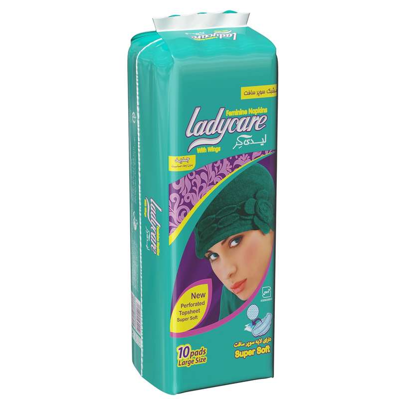 نوار بهداشتی لیدی کر مدل Super Soft بسته 10 عددی