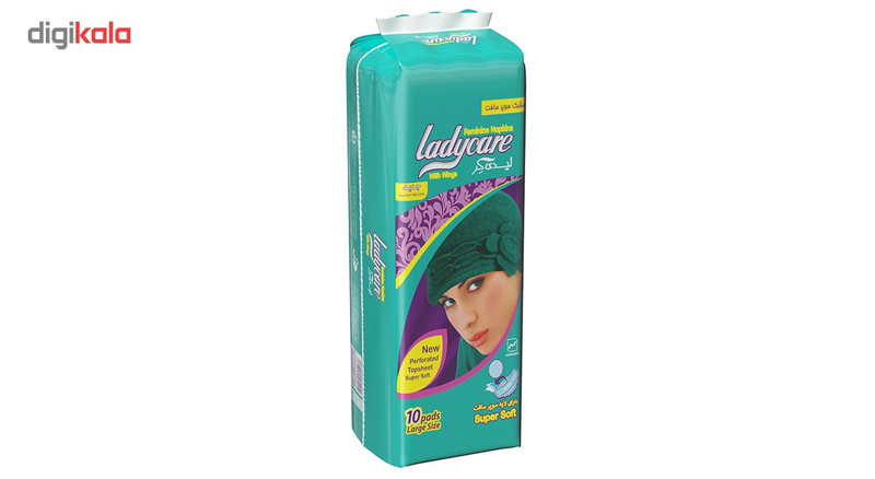 نوار بهداشتی لیدی کر مدل Super Soft بسته 10 عددی