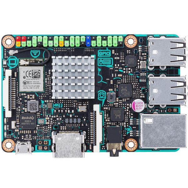 کامپیوتر کوچک ایسوس مدل Tinker Board کامپیوتر کوچک ایسوس مدل Tinker Board