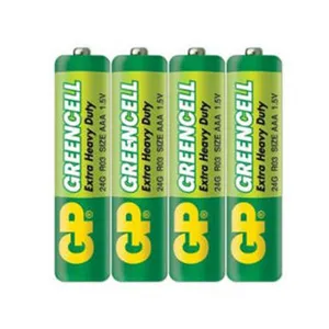 باتری  نیم قلمی جی پی مدل Green Cell بسته 4 عددی