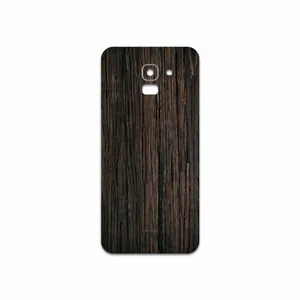 MAHOOT Burned Wood Cover Sticker for Samsung Galaxy J6