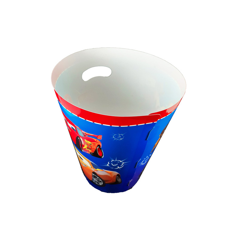 سطل زباله اتاق کودک مدل CARS کد 95