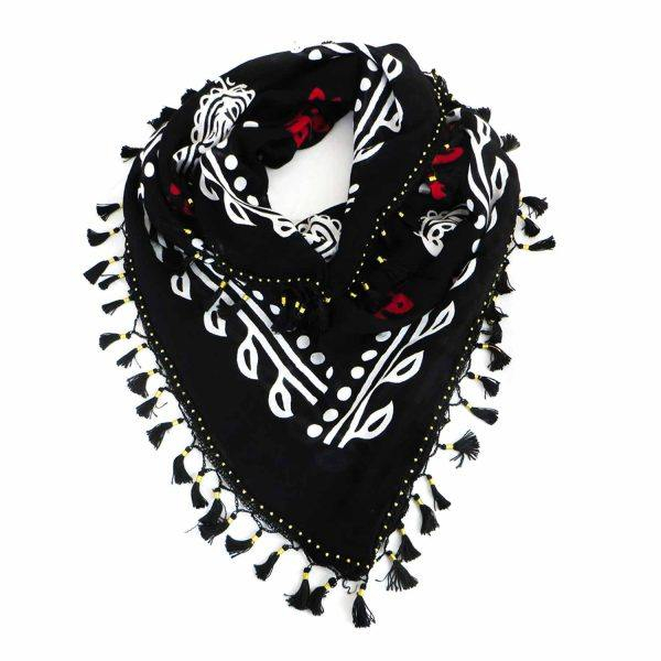 روسری دست دوز زنانه مدل گلونی کد 3020