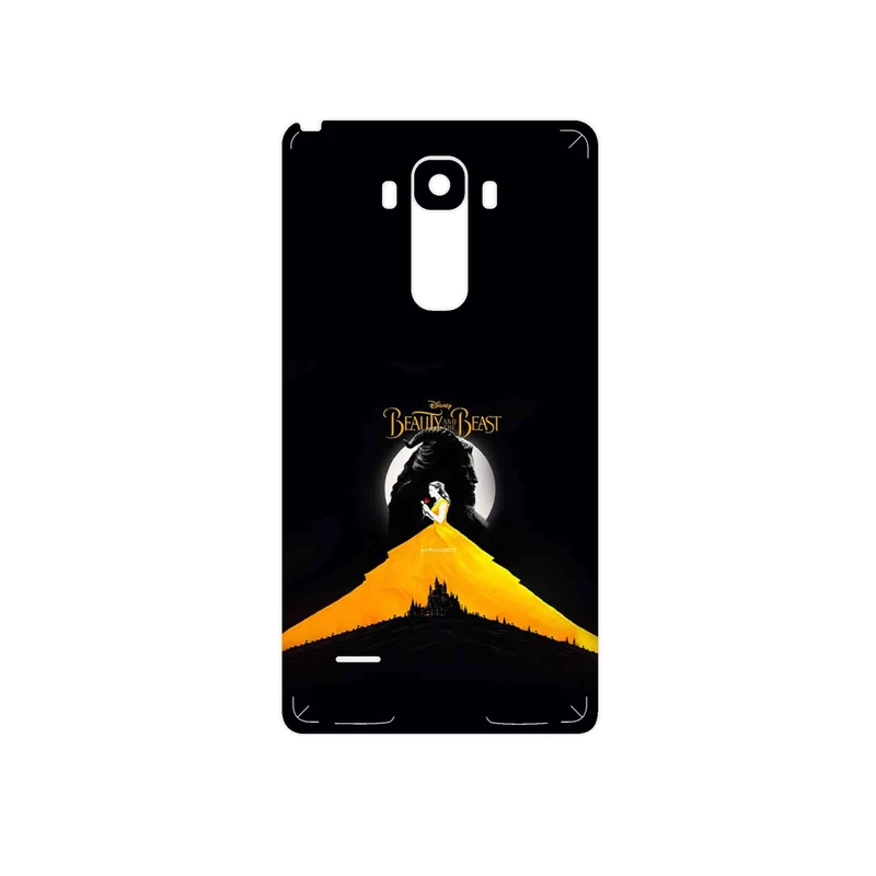 برچسب پوششی ماهوت مدل Beauty and the Beast مناسب برای گوشی موبایل ال جی G4 Stylus
