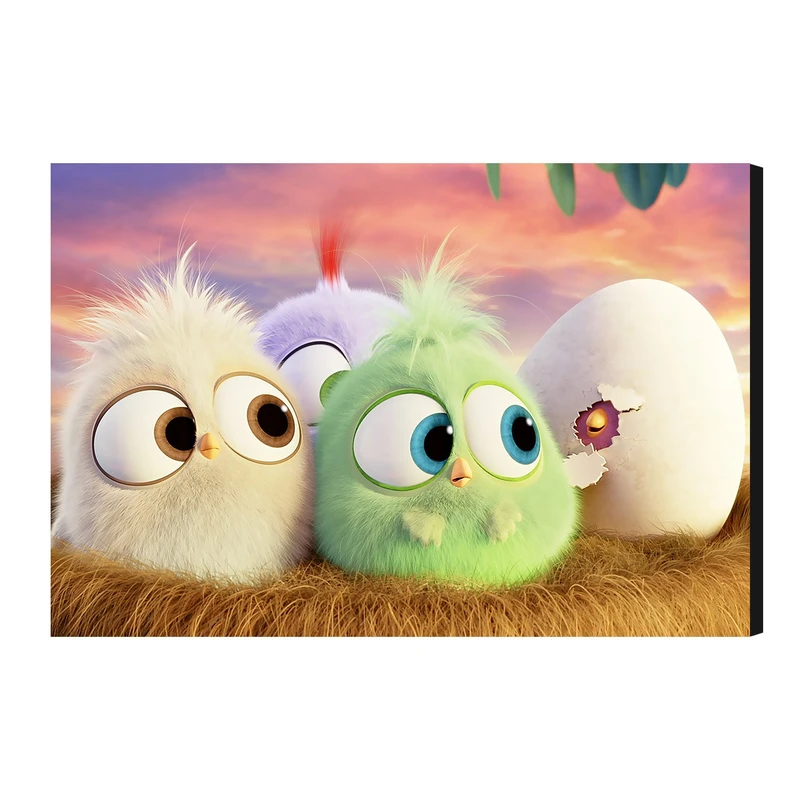 تابلو کودک ژیوار مدل angry birds سایز 20x30 سانتی متر